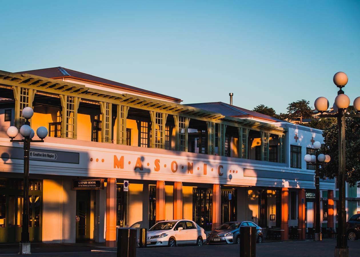Art Deco Masonic Hotel Napier Extérieur photo
